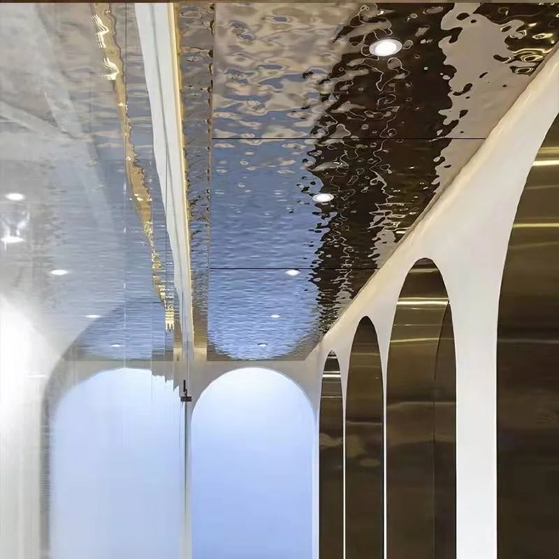 Home Decoration 304 Wall Decoration Gold Stainless Steel Sheet Decorative 316 Stainless Steel Sheet