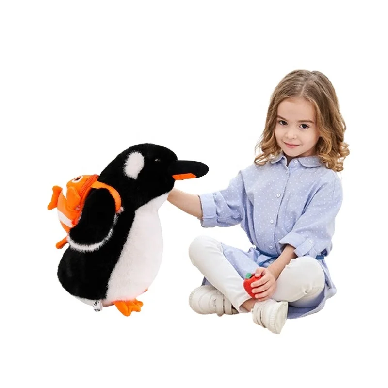 New Simulation Penguin Plush Toys Realistic Stuffed Animal Plush Toy Penguin Kid Gifts Cute Plush Toys Penguin Pillow