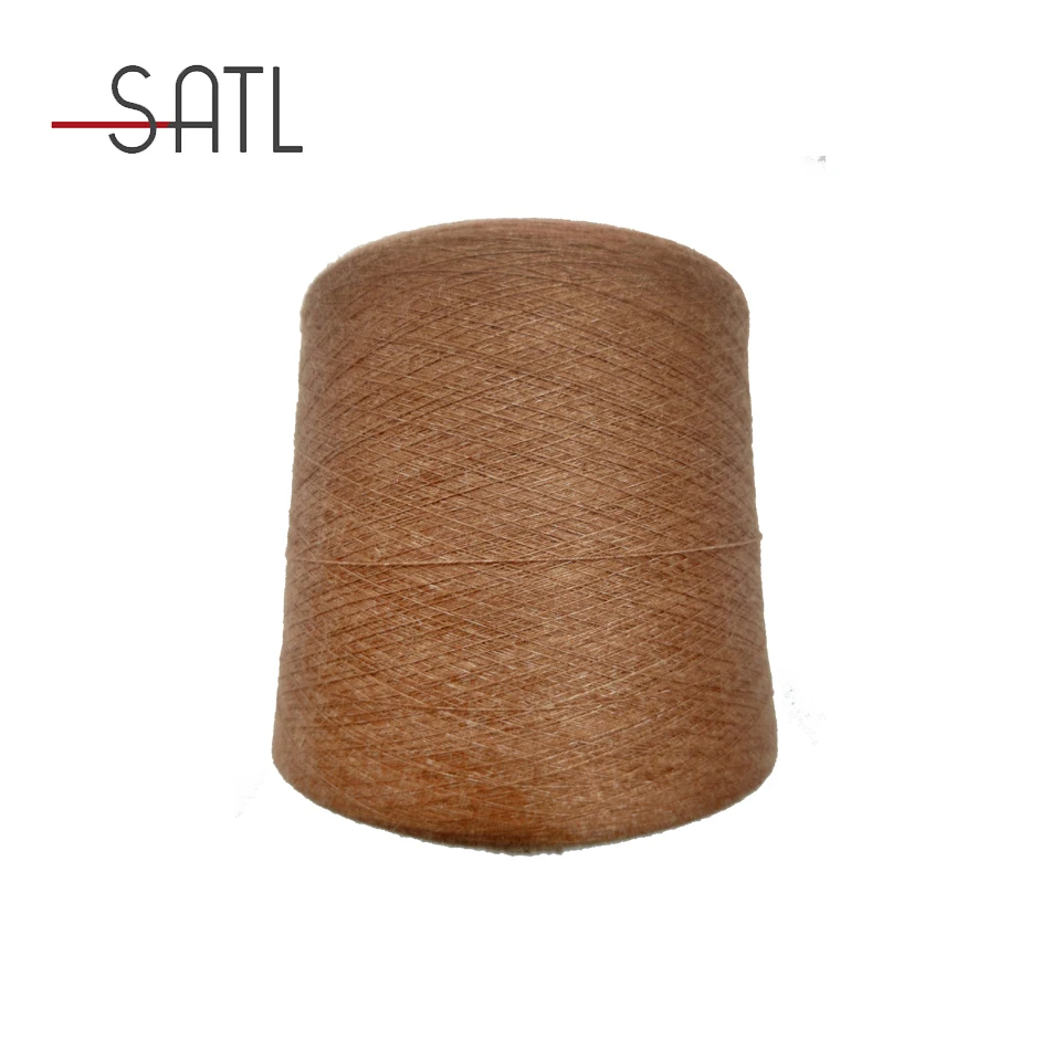 Factory Outlet 2/48nm 55% Merino Wool (19.5Micron) 45% Pima Cotton Semi-worsted Extrafine Organic Yarn