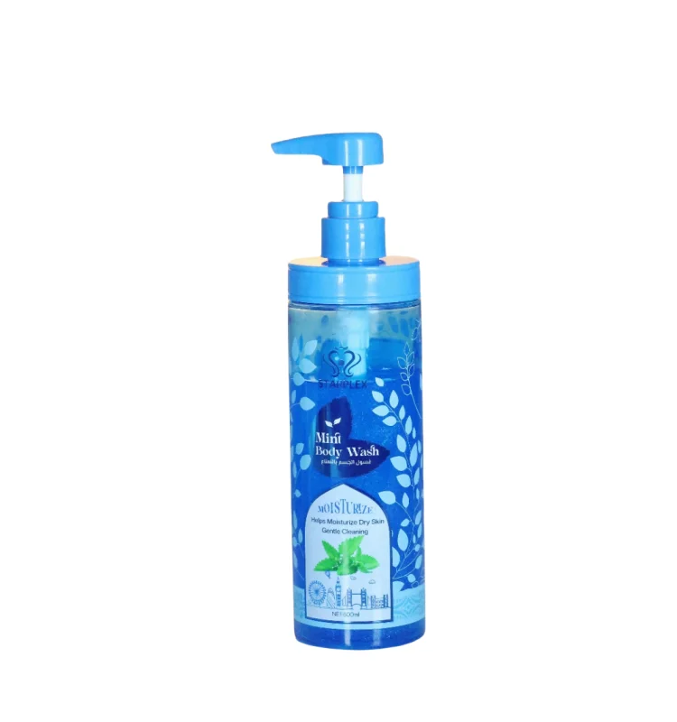 Starplex Mint Cool Natural Fragrance Shower Gel 500ml Moisturizing Comfortable Refreshing Bath Experience