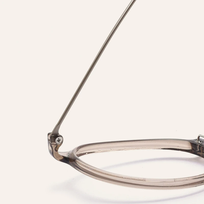 High Quality Super Elastic Temples Round Eye Glasses Hot Sale Colors TR90 Titanium Frame Eyewear