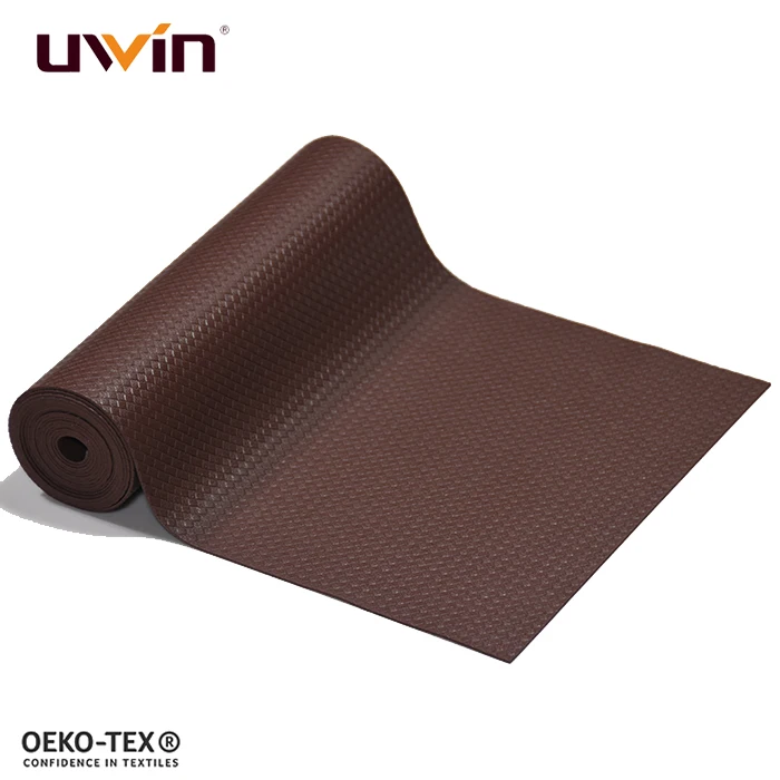Roll Packing Eco-Friendly High Grade PVC Foam Table Runner PVC Leather Embossed place mats