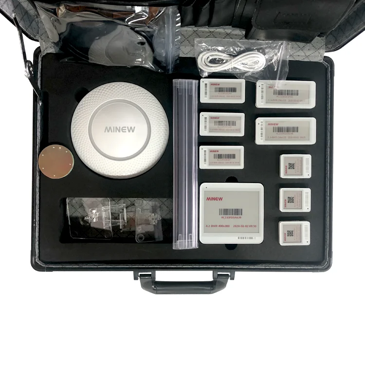 Minew Профессиональный Интеллектуальный розничный производитель esl индивидуальный esl раствор 1,54/2,1/2,9/4,2 дюймов esl набор этикеток