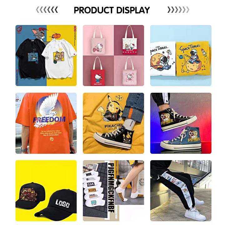 DTF Mastery in Action Flexible Printing Equipment for Multisurface Brilliance Controllable Color Reproduction T-shirt Printing