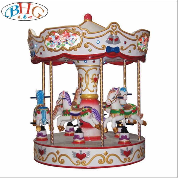 hot sales coin operated carousel  mini carousel rides other amusement park rides for sale