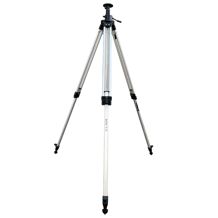 Surveying Accessories Heavy Total Station Leveling Instruments Aluminium Surveying Tripod