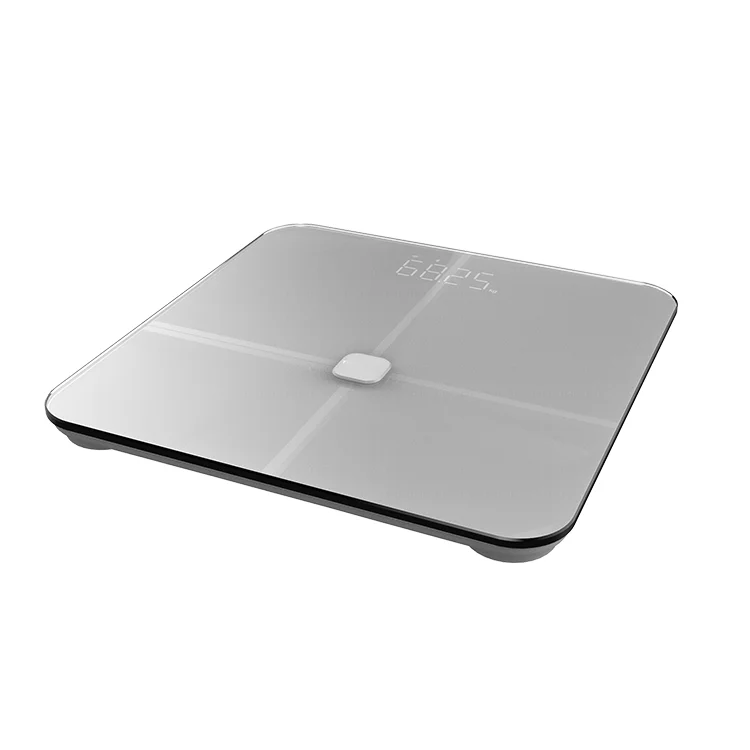 TRANSTEK 180kg Body Fat Water Muscle BMI Composition Monitor ITO WiFi Wireless Accurate Digital Bathroom Weighing Scale
