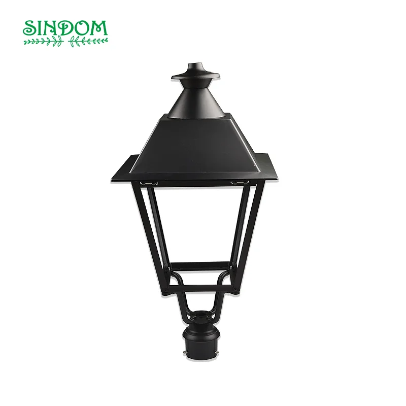 Sindom Hot Sale Design Outdoor Garden Lamp Head Aluminium Light Poles
