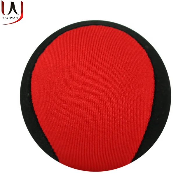 logo customized water skim ball summer beach toys for kids TPR stress water ball