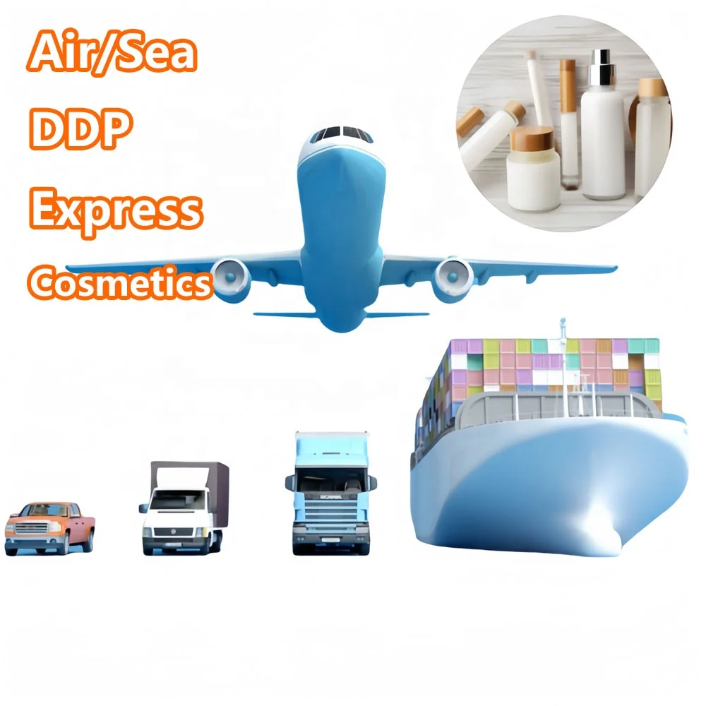 Cosmetics Shipping Agent Air Freight Cargo Service from China to USA Air+Express Shipping Agency