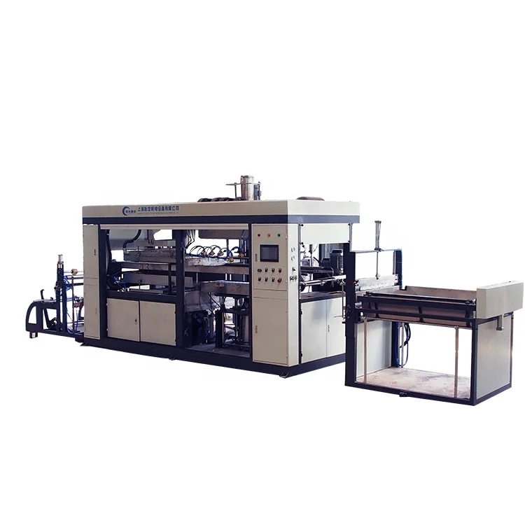 Automatic plastic seed planting trays thermoforming machine