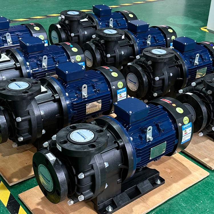 Трансценд TMP PVDF Хромовая Кислота сопротивление Магнитный приводной насос фильтр для удаления сточных вод 3-фазный электрический химический жидкостный