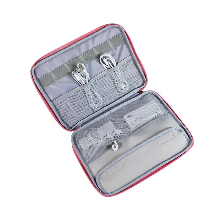 Universal tech accessories case bag Electronics Accessories Organizer Portable Digital Gadget Case