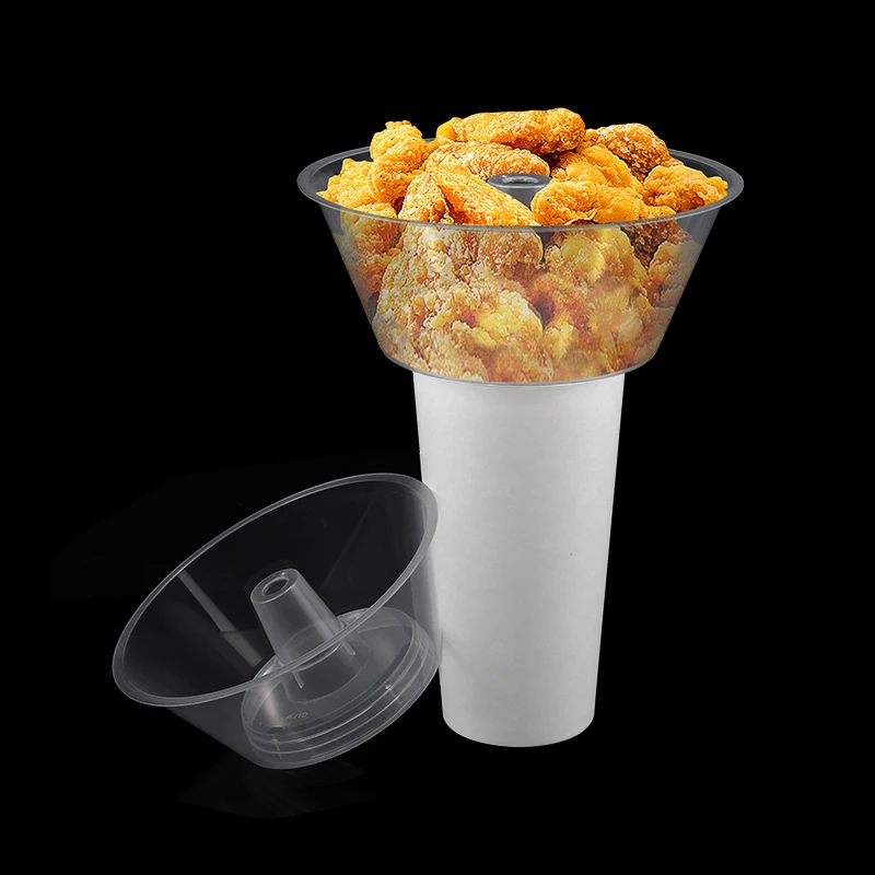 Transparent black PP plastic injection molding hard disposable bowl Snack bowl milk tea cup disposable tableware hot pot bowl