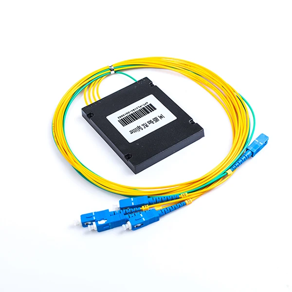 Factory Wholesale 1X2 1X4 1X8 1X16 1X32 1X64 Optical Fiber Sc Apc Upc Connector Steel Tube Type Plc
