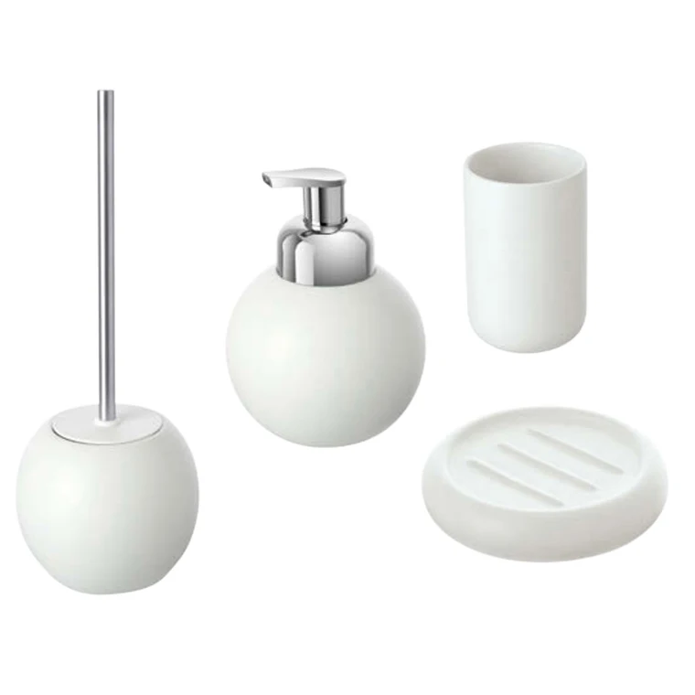 High quality Ceramic bathroom Organizer - Bath Set 4 in 1 Bath Room Vanity Ware Set  Toilet  Bathroom Accessories Set