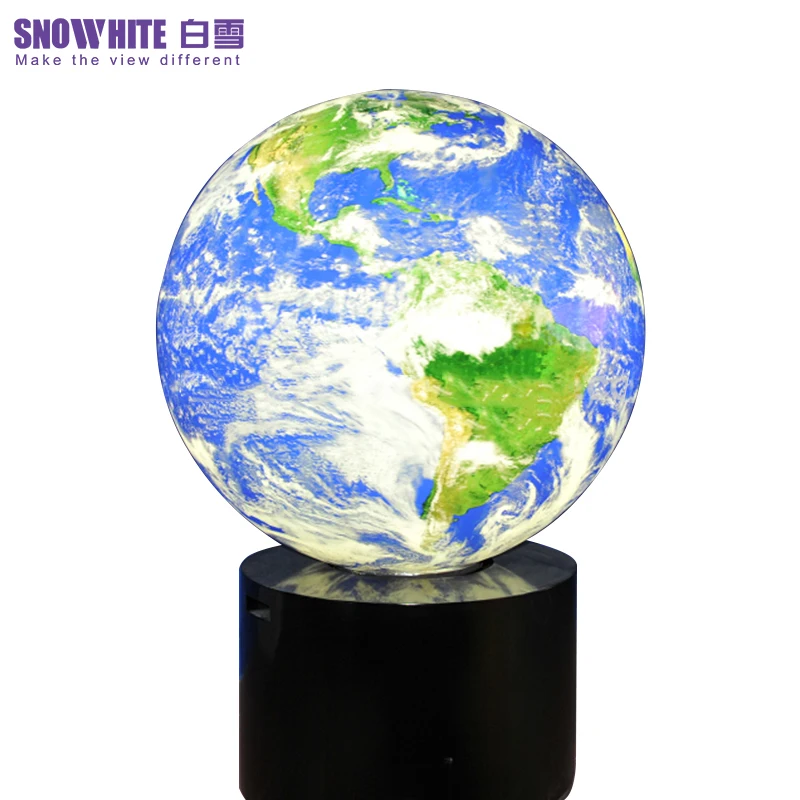 Бесшовный интерактивный сенсорный экран SNOWHITE диаметром 60 см