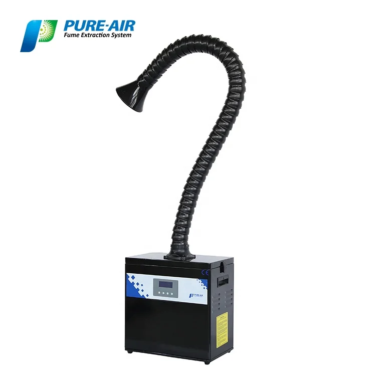 Pure-Air Nail Dust Collector Professional Pink Nail Salon Air Purifier