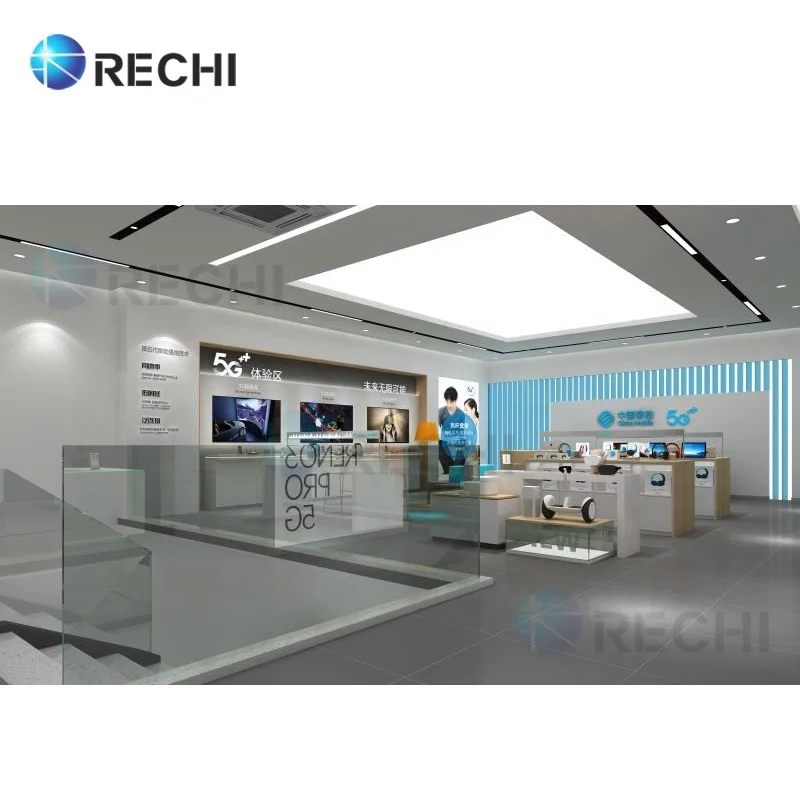RECHI цифровые продукты образ жизни прилавок-витрина с крючками для мобильного телефона внутреннего дизайна обувного магазина и стиль магазин
