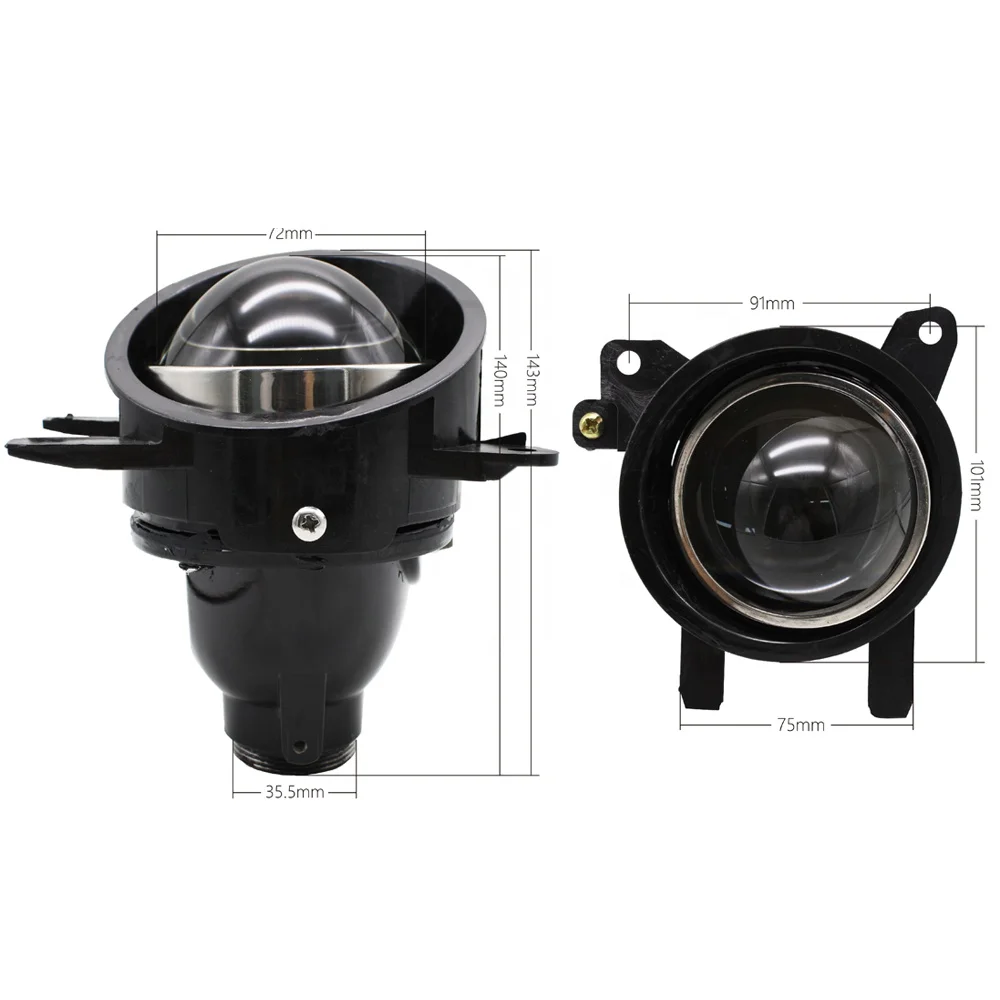 TAOCHIS 3.0 inch fog lamp Bi-xenon projector lens tuning fog light for BMW F21 3D F20 5D F22 2D ACTIVE TOURER F45 GRAN TOURER