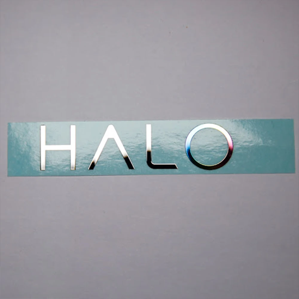 Factory Price Custom Shiny Gold Label Electroplating 3d Thin Embossed Nickel Packaging Sticker