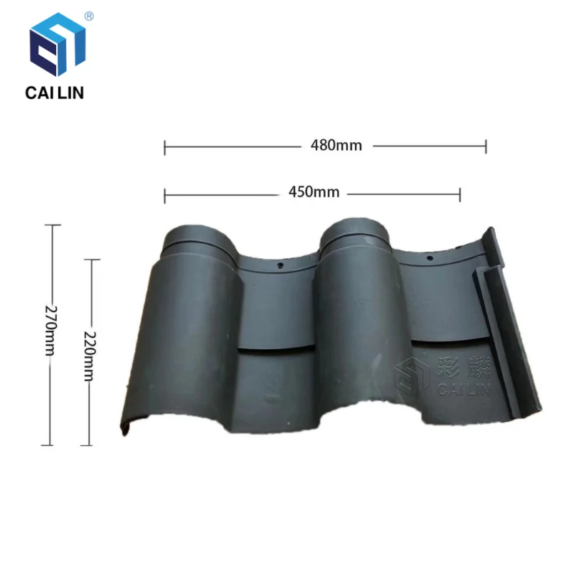 Japanese  Korean Hot Sale 50 Years Warranty High Polymer Pagoda Temple Asia China Ancient Antiqued Buildings Hotels Roofing