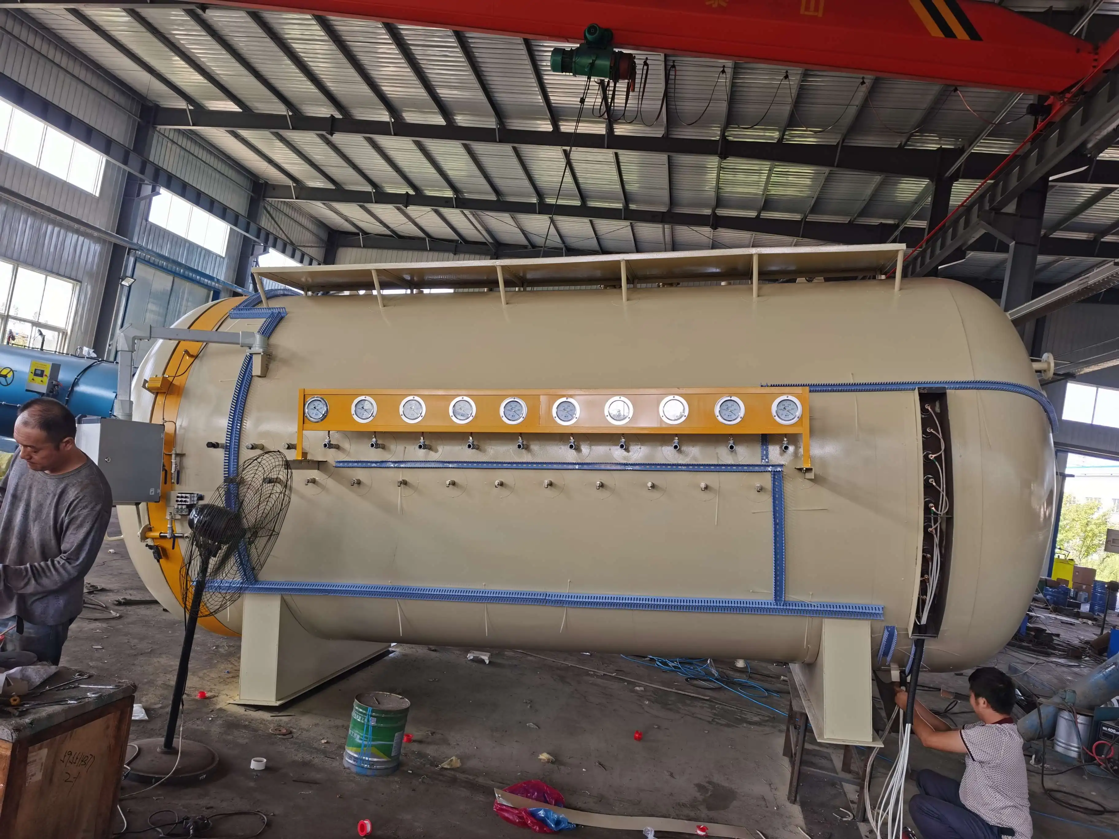 Industrial high pressure vessel composite carbon fiber autoclave price
