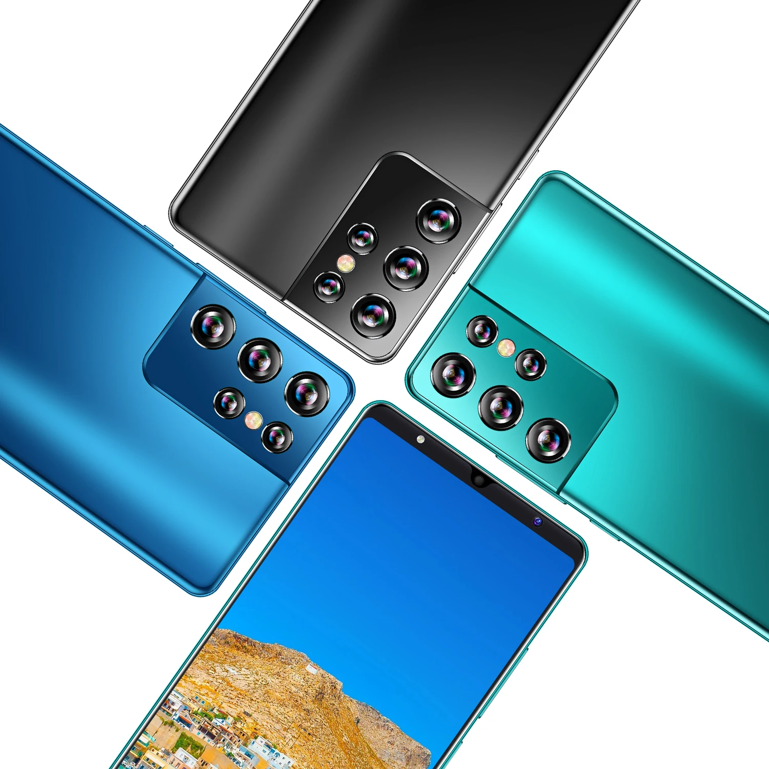 Смартфон S21 6 1 дюйма 12 + 512 ГБ
