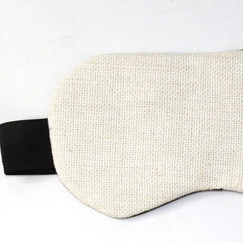 Lancoda linen sublimation blank eye patch mask cover