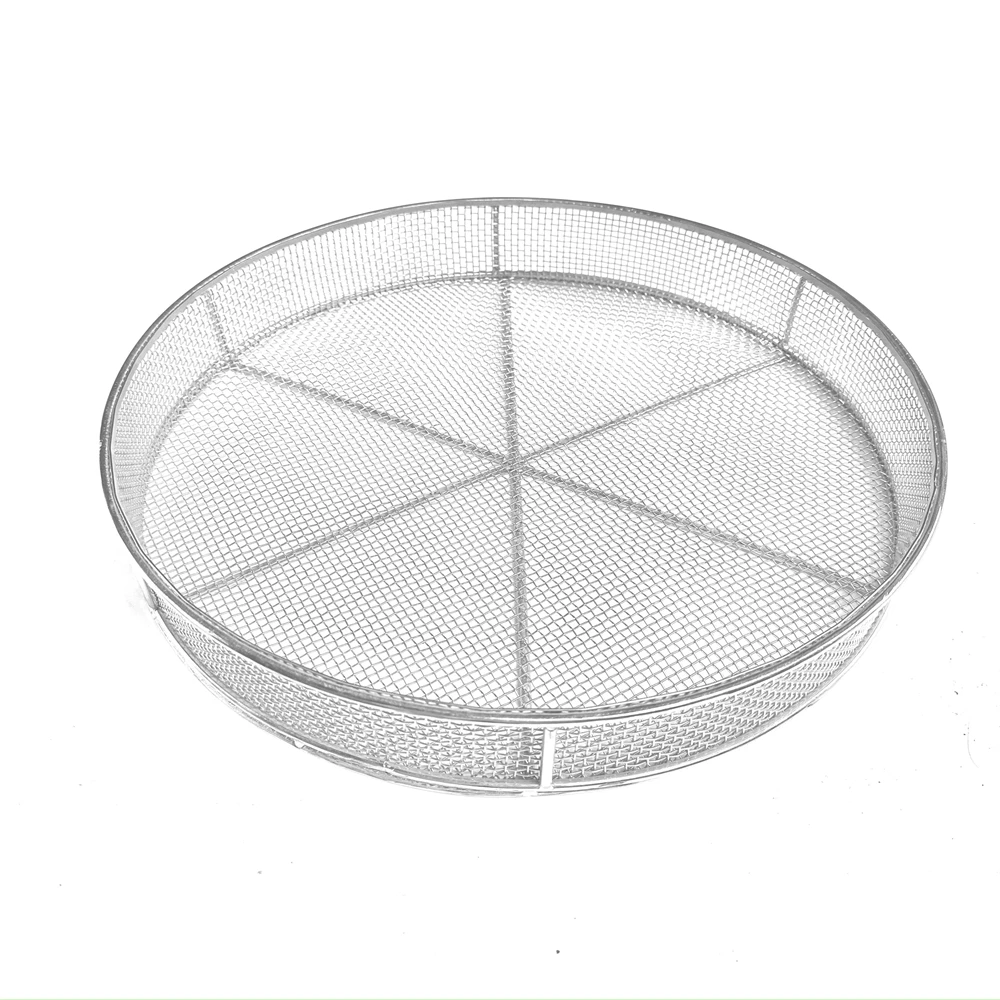 Manufacturers Custom food grade stainless steel wire mesh round basket for filter and storage