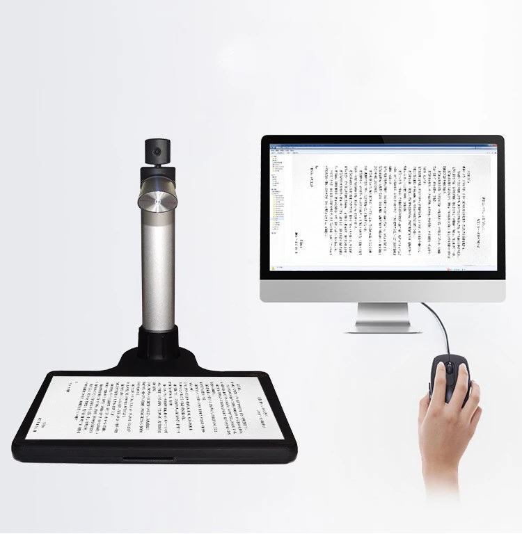 High resolution dual camera OCR A3 book document scanner photo capture camera high speed document scanner