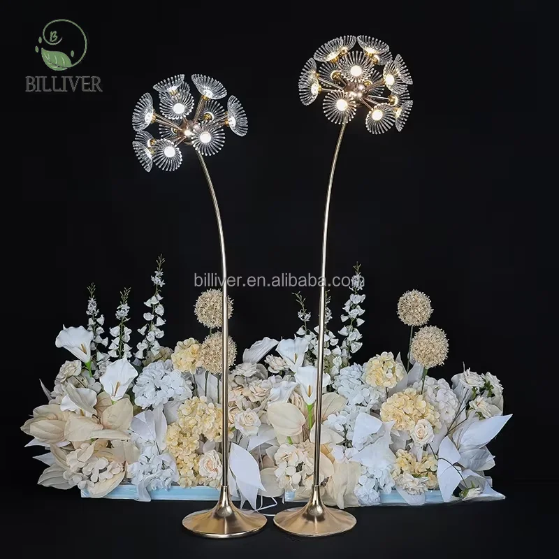 New Adjustable Dandelion Floor Lamps Perfect Stage Decorations and Party Props to Enhance Your Wedding and Party Atmosphere
