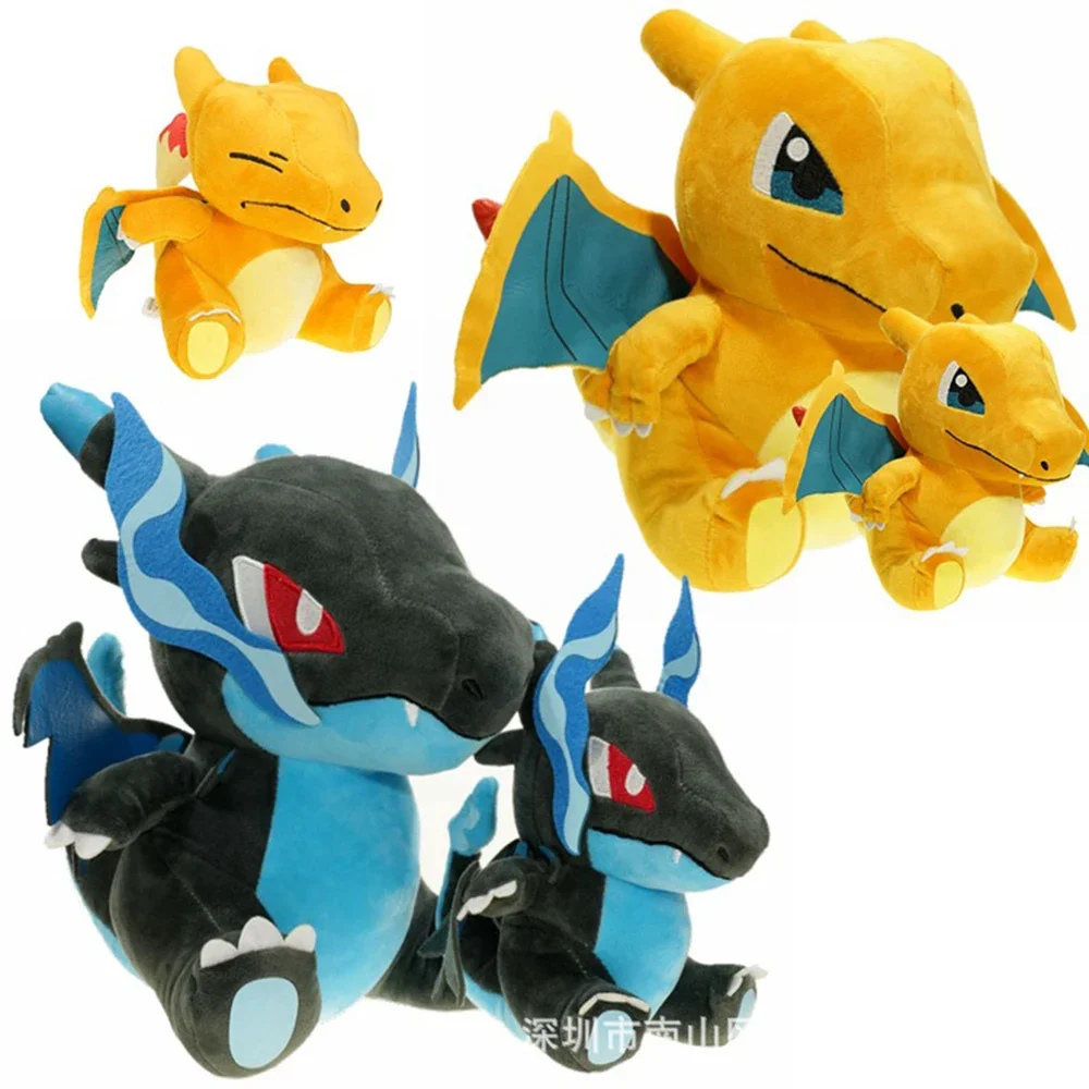 15cm  Plush Toys Mega Evolution X&Y Charizard Plush Doll Soft Stuffed Animals Doll Birthday Gift for Kids