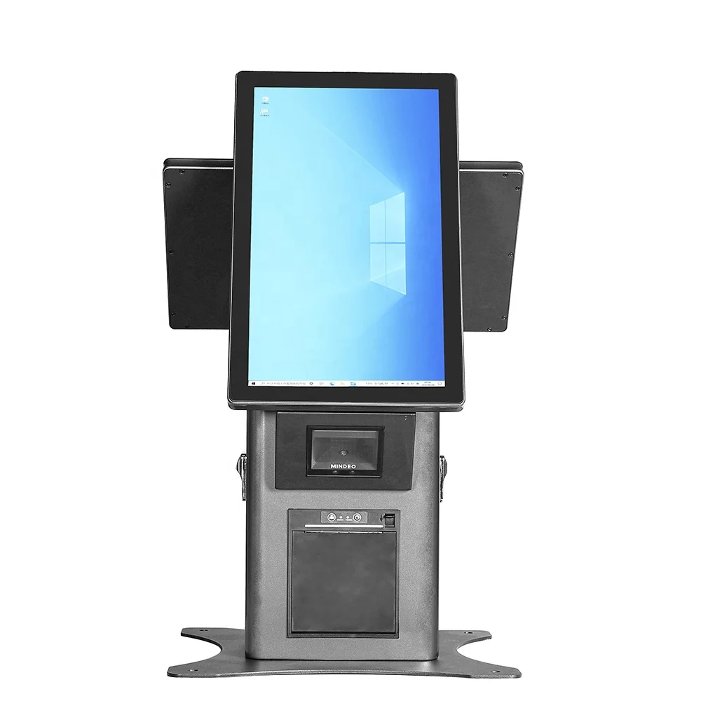 15.6 inch daulble touch screen display WIFI payment kiosk All In One Pos System Cash Register Terminal