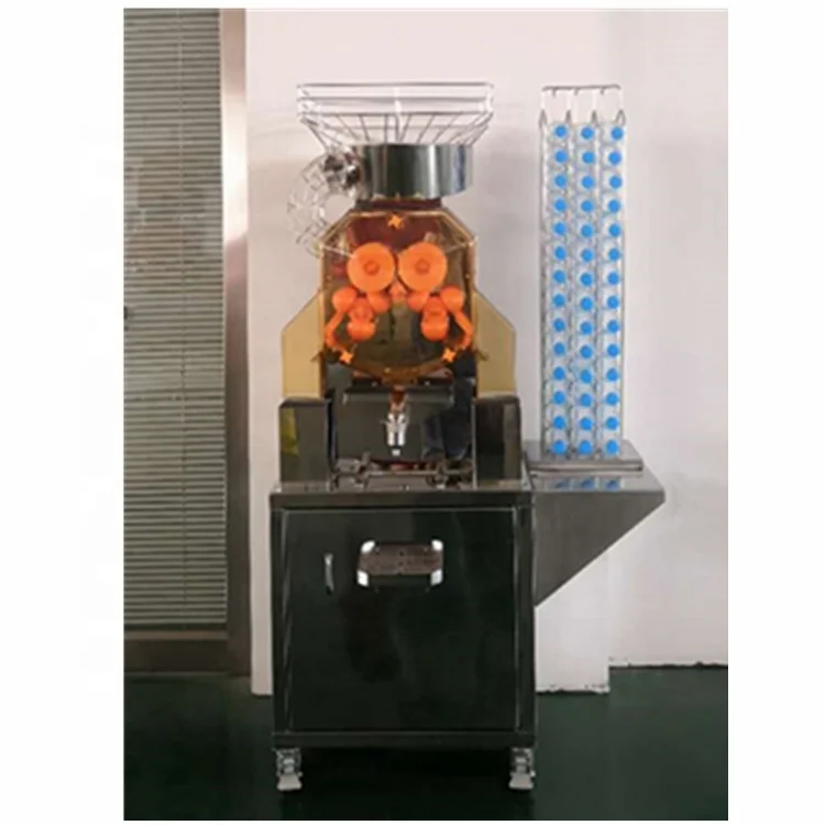 Automatic metal orange juicer,juicer maker,orange juice vending machine