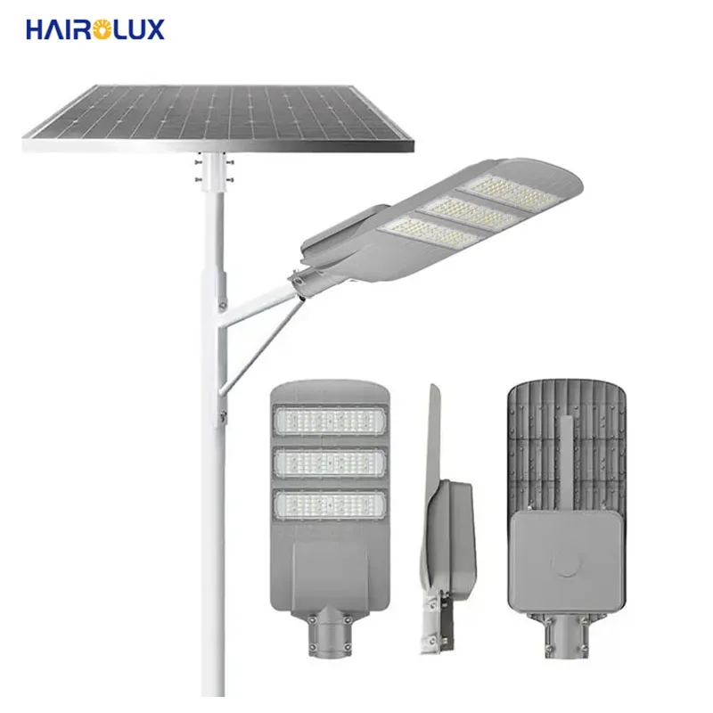 Waterproof Outdoor Solar Powered With CCTV Security Camera 4G WIFI Solar Split Smart Street Light