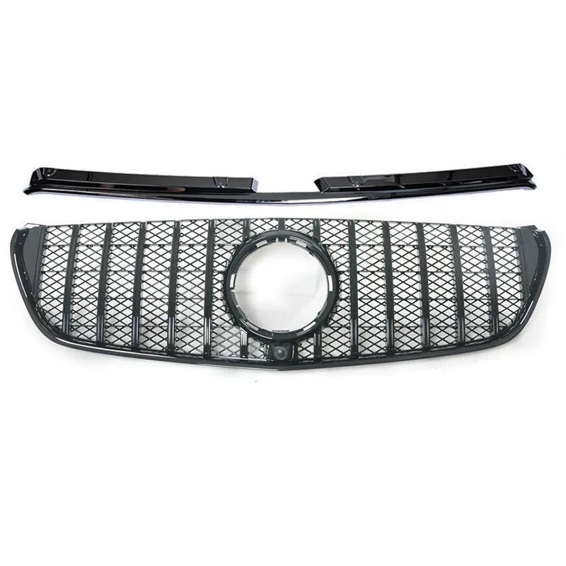 Auto Spare Parts Black Style Car Net Mesh Cover Front Grille For Benz W447 GT Car grille mesh
