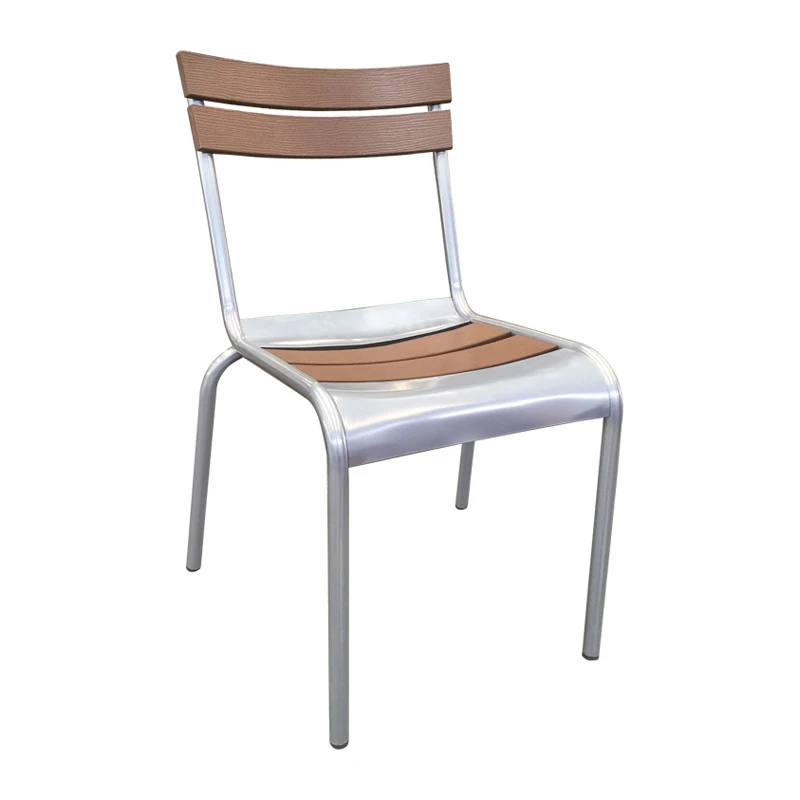 Wholesale stacking plastic wood outdoor restaurant chair