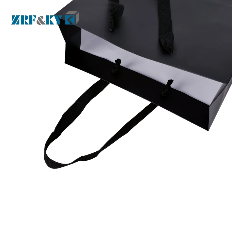 Cheap White Luxury Ribbon Handles Wedding Jewellery Gift Packaging Custom Printed Shopping Paper Bags With Your Own Logo