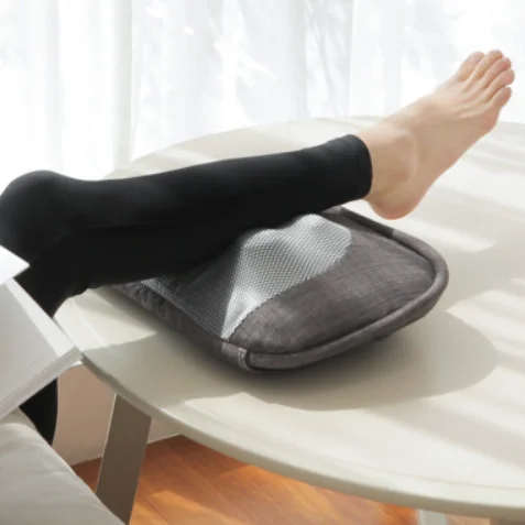 Wireless Shiatsu Back and Neck Massager by USB, Kneading Massage Pillow Body CE ROHS KC FCC