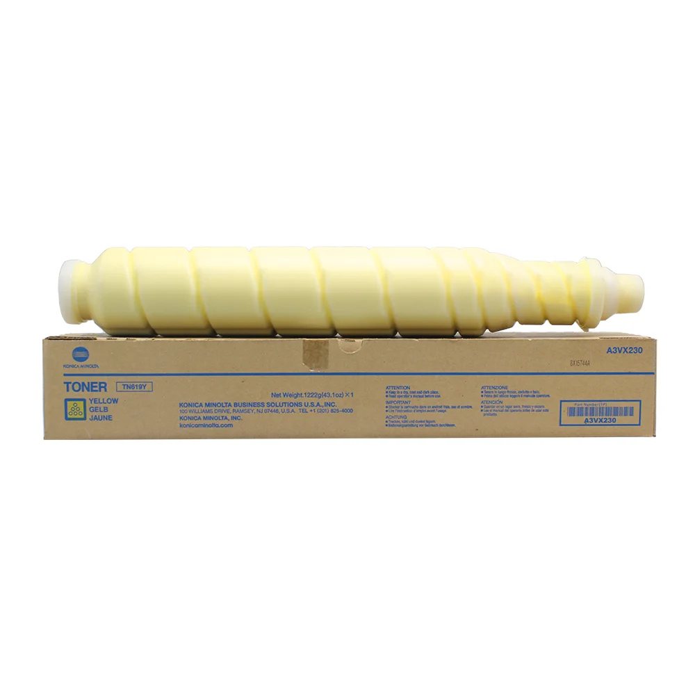 Original Refilled Asia & Europe Version OEM Quality Bizhub Toner TN619 Color Premium Toner Cartridge for Konica Minolta C4070
