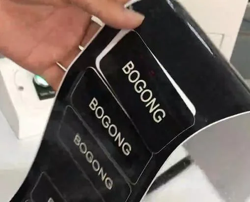 High precision BOGONG 20W MOPA fiber laser marking cutting engraving machine for Tesa labels metal keyboard