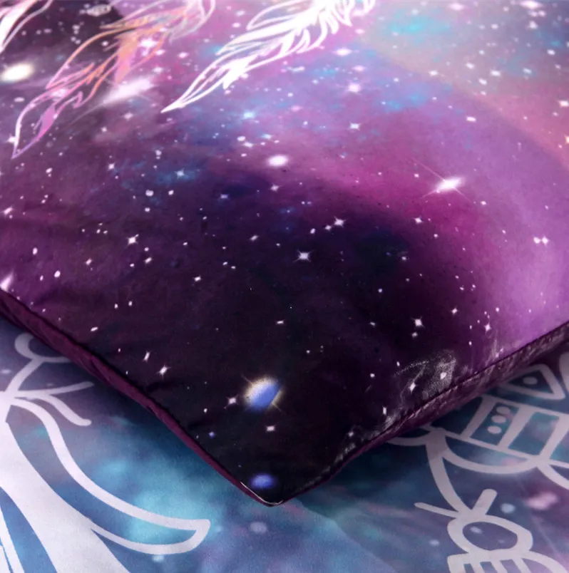 2021 Pengxuan hot sale beautiful digital print bedding 200x200 bed sheet bedding set 3d printed 100%cotton