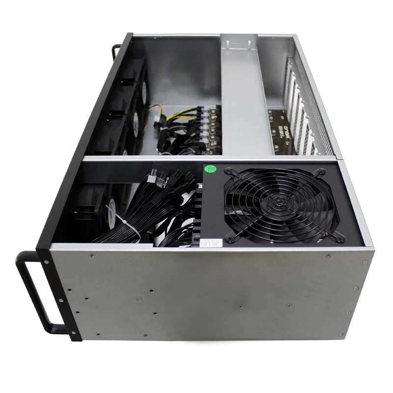 Professional Manufacturer 4u Computer Rack Mount Server Case 8 gpu Rig Frame Server Case