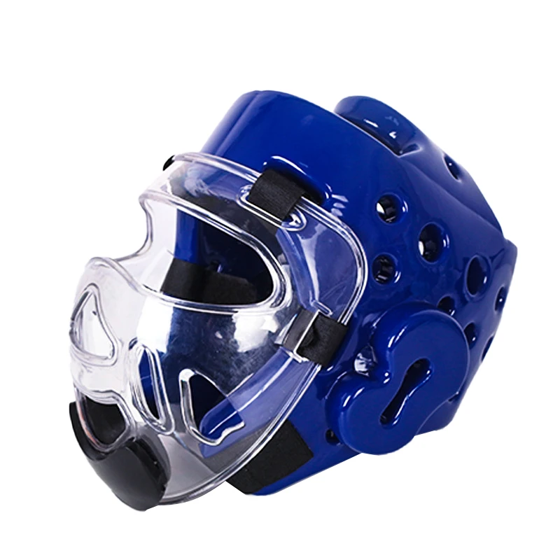 High Quality Taekwondo Head Guard Taekwondo Helmet Taekwondo Karate Equipment Head Protector With Mask