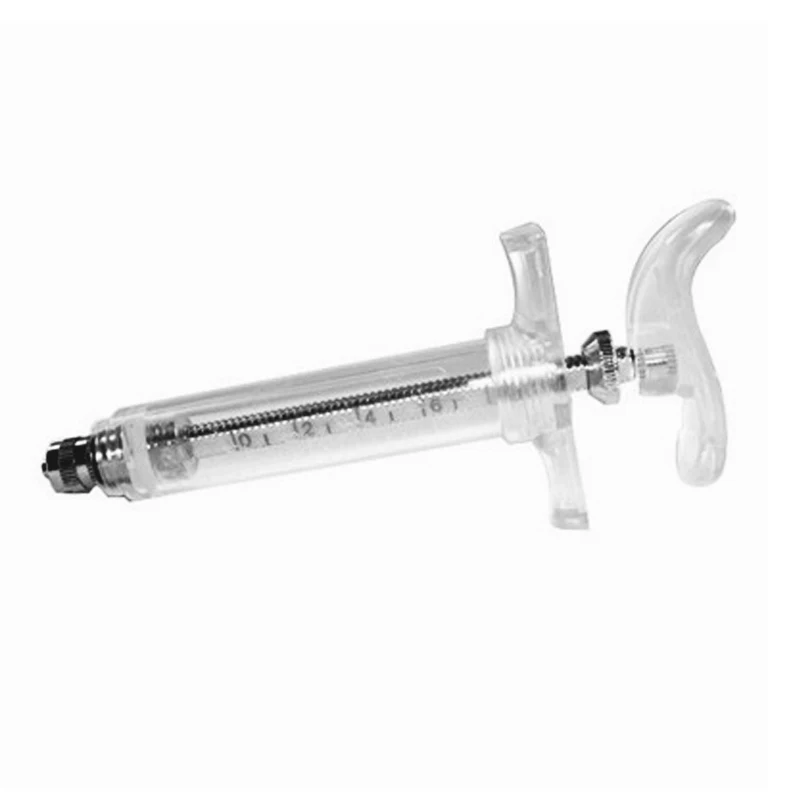 20ml Factory cattle sheep injector 20ml  TPX metal plastic steel syringes for animal use pig farm