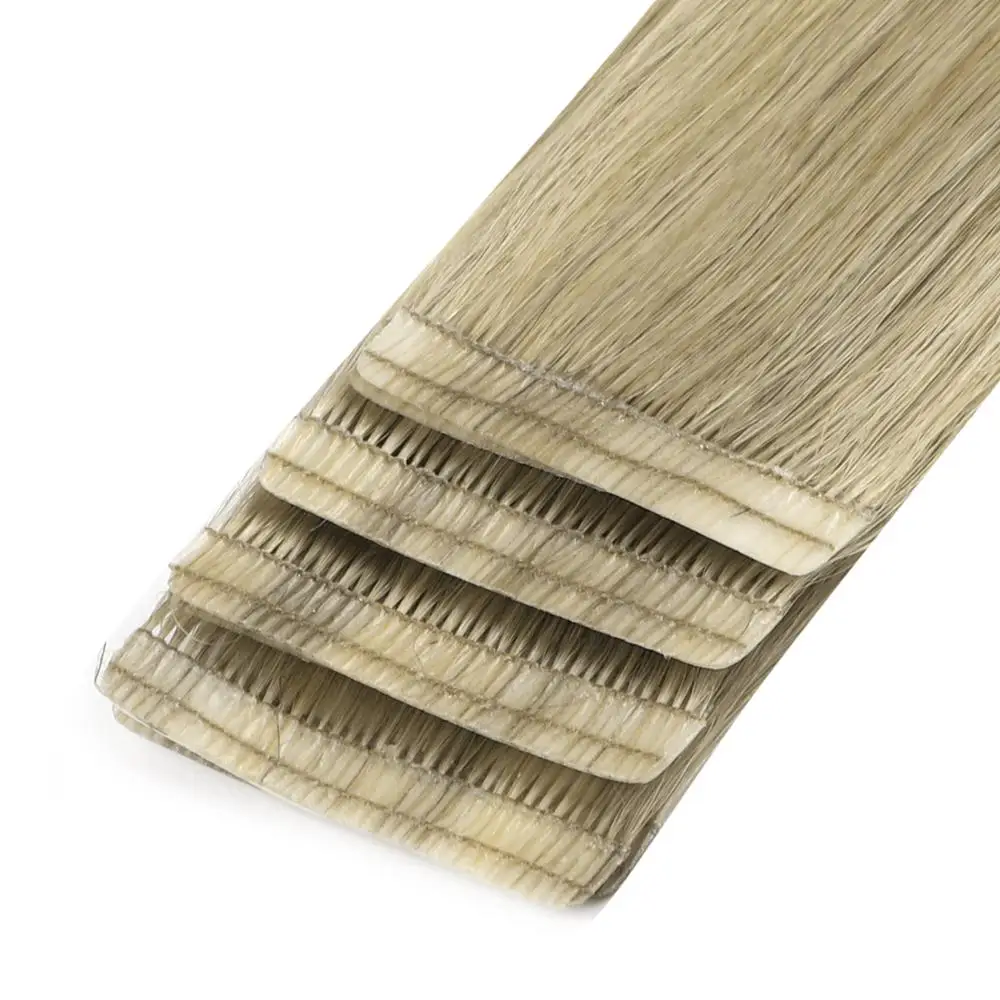 
K.SWIGS PROMO Love Line Tape in Remy Hair Extensions Straight Single Sided Tape in Hair Double Drawn 