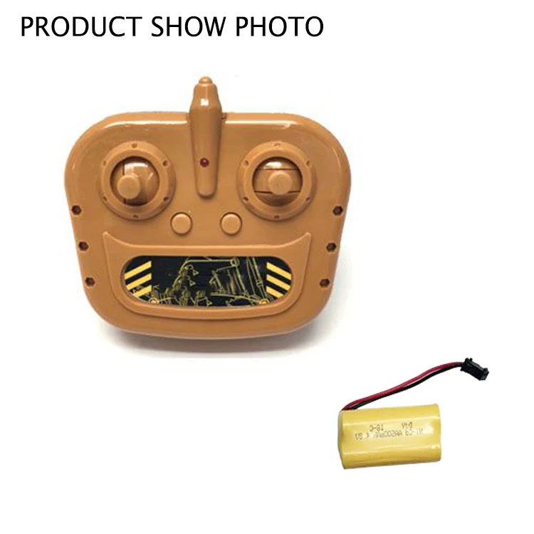 2.4G 6 Channels Crane Machine Toy Radio Control Engineering Trucks Toy Kid RC Toy Car