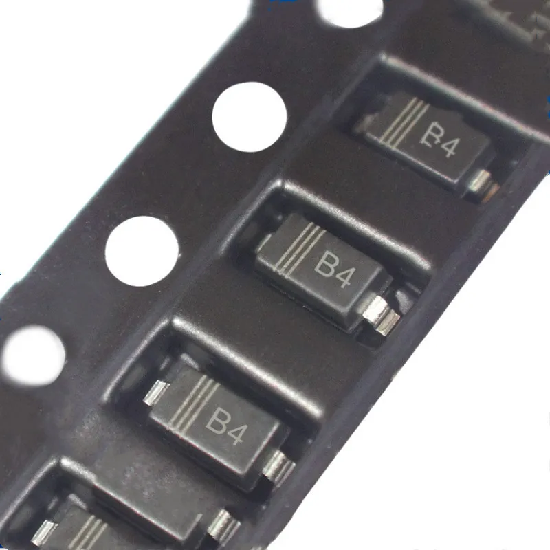 New and Original  MBR0540 SOD123   Screen Printed B4   Schottky Diodes