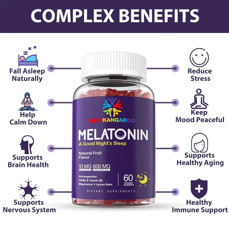 OEM Sleep Gummies медицинская добавка мелатонин для поддержки сна